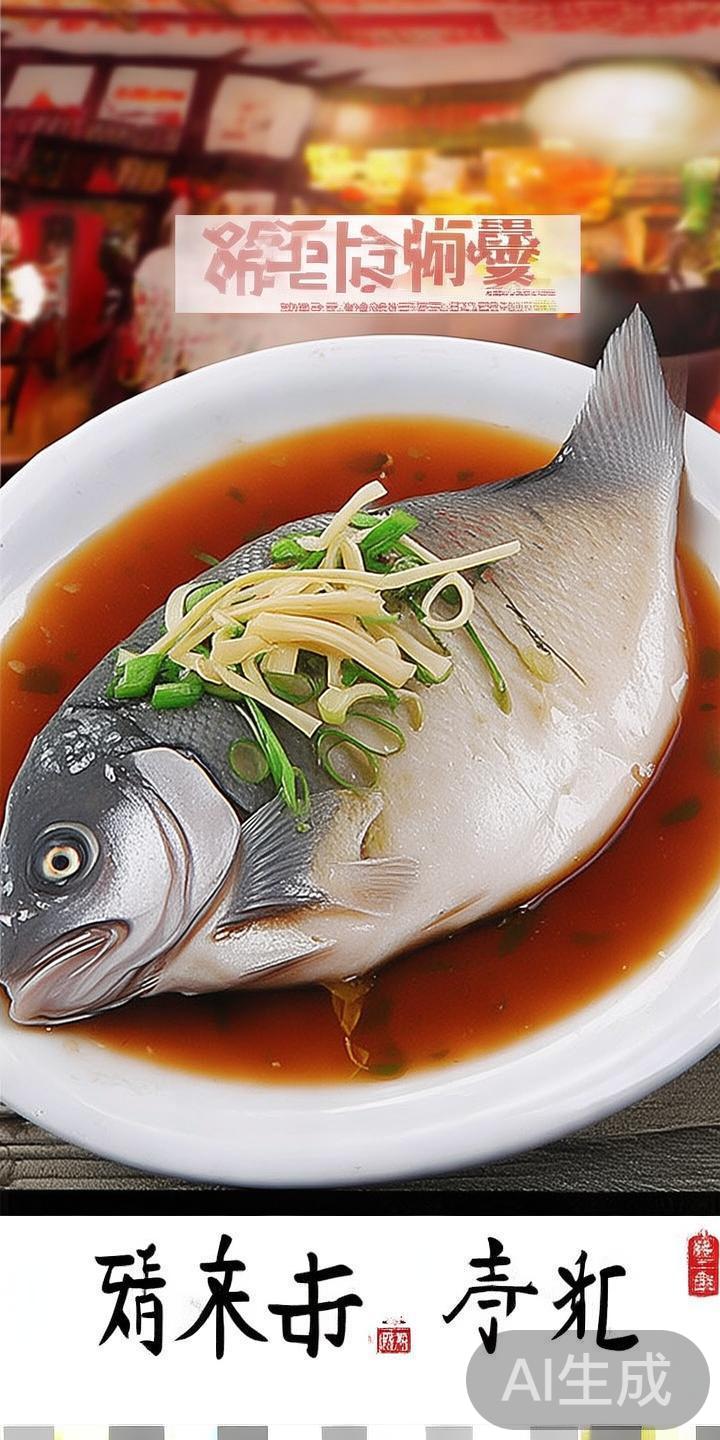 二、粤港特色&nbsp;—&nbsp;清蒸石斑鱼
这是一道简单而极致